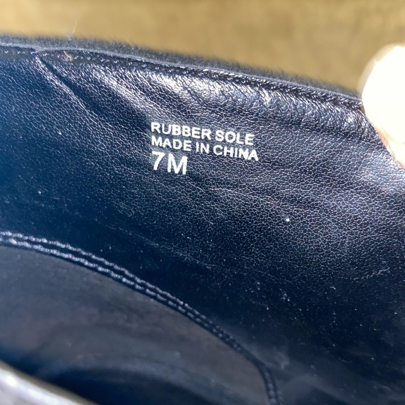 Ann Taylor Leather Suede Ankle Boots - Picture 3 of 5